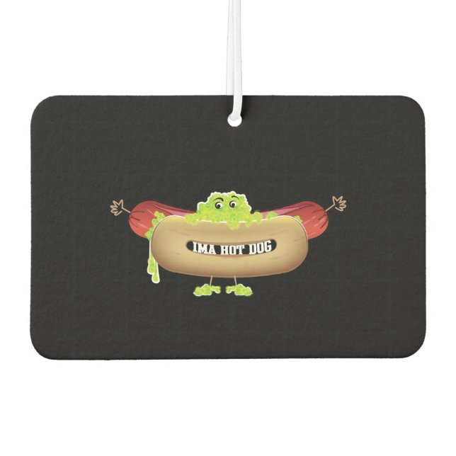 HOT DOG MAN CAR AIR FRESHENER (Front)