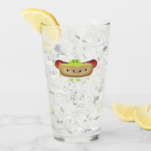 HOT DOG MAN GLASS