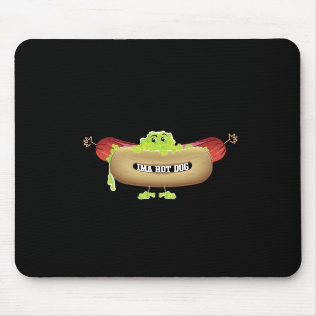 HOT DOG MAN MOUSE MAT (Front)