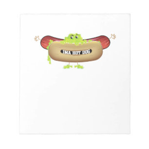 HOT DOG MAN NOTEPAD