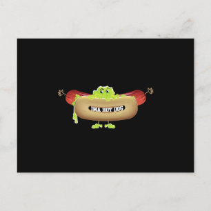 HOT DOG MAN POSTCARD