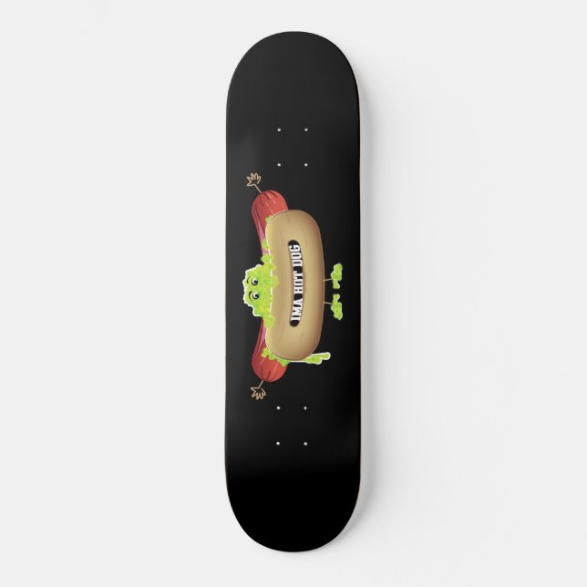 HOT DOG MAN SKATEBOARD (Front)