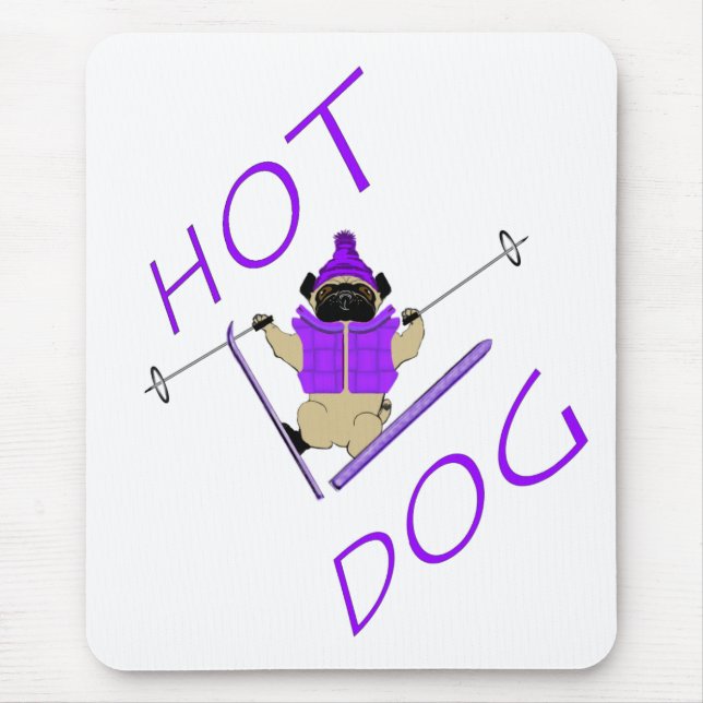 Hot Dog Mouse Mat (Front)