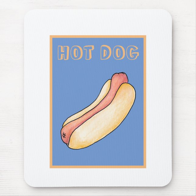 Hot dog mouse mat (Front)