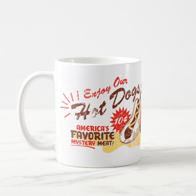 Hot Dog Mug (Left)