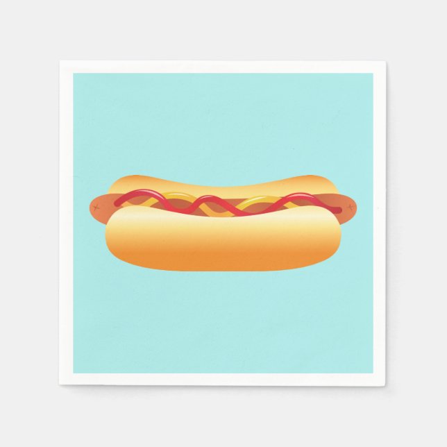 Hot Dog Napkin (Front)