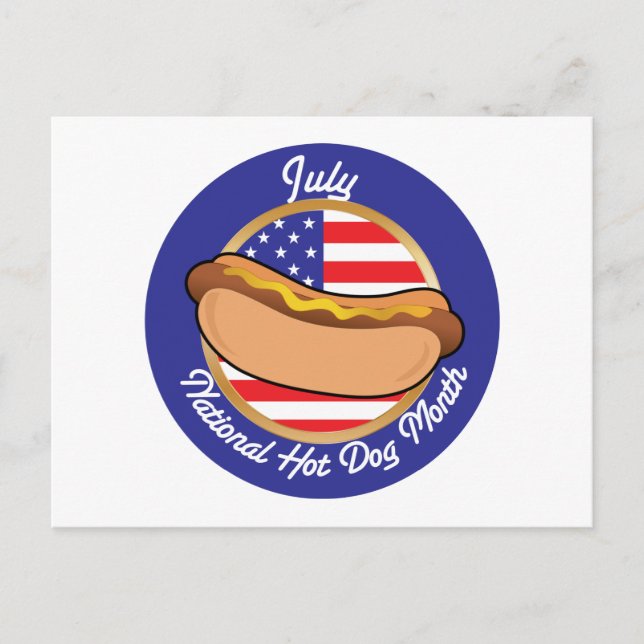 Hot Dog National Postcard (Front)