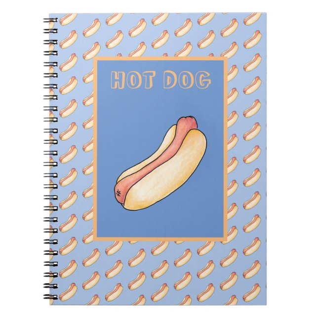 Hot dog notebook (Front)