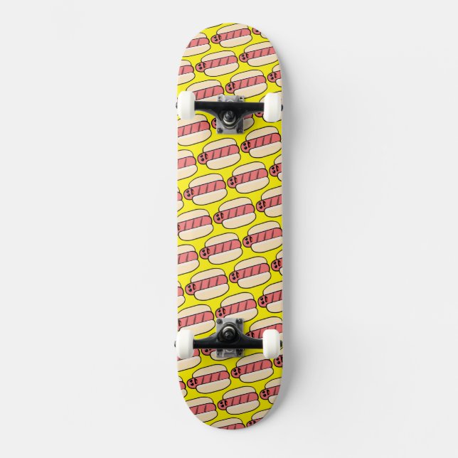 Hot Dog Party Skateboard (Front)