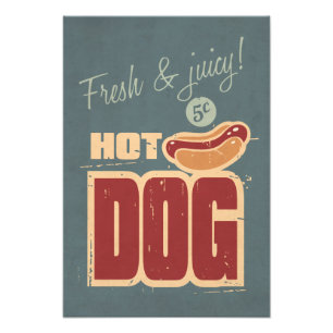 Hot Dog Photo Print