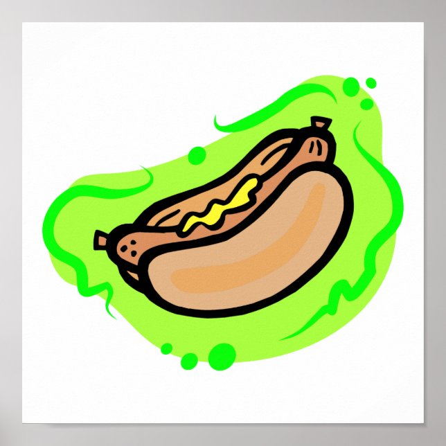 Hot Dog Poster (Front)