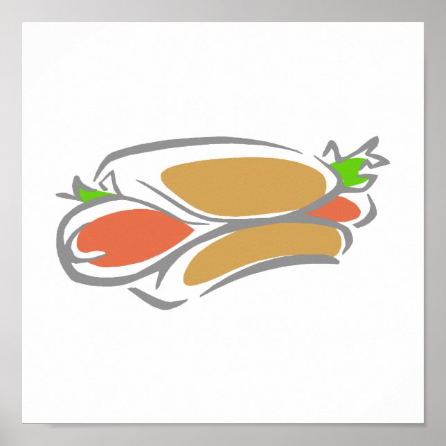 Hot Dog Poster (Front)