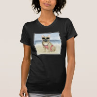 Hot Dog | Puppy In Sunglasses At The Beach