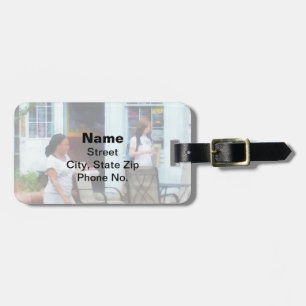 Hot Dog Shop Fells Point Luggage Tag