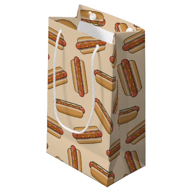 Hot dog small gift bag (Front Angled)