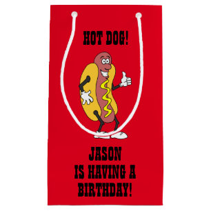 Hot Dog Someone Having A Birthday Small Gift Bag