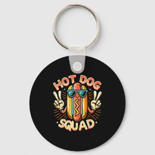 Hot Dog Squad Hot Dog Stand Team Hotdog Crew For M Key Ring