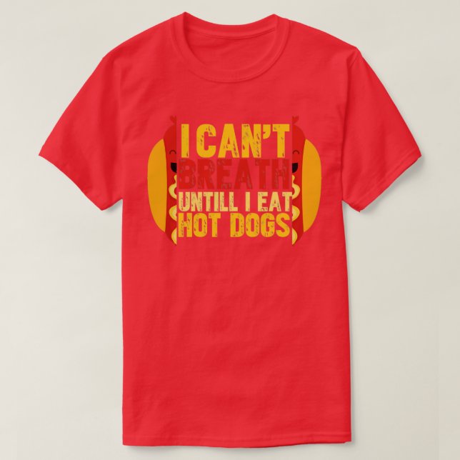 Hot dog T-Shirt (Design Front)