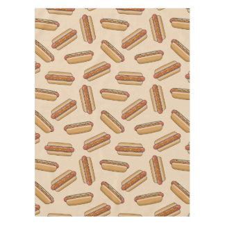 Hot dog tablecloth