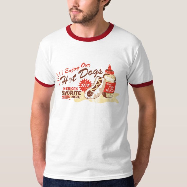 Hot Dog tee (Front)