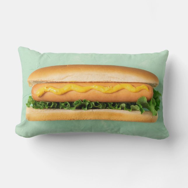 Hot Dog throw pillows (Front)