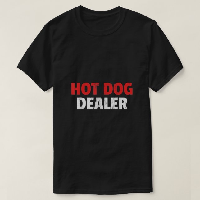 Hot Dog Truck  Hot Dog Cart  T-Shirt (Design Front)