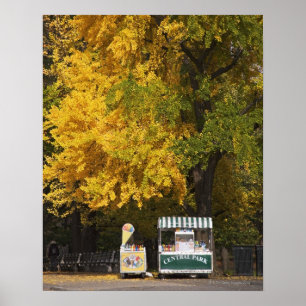 Hot dog vendor poster