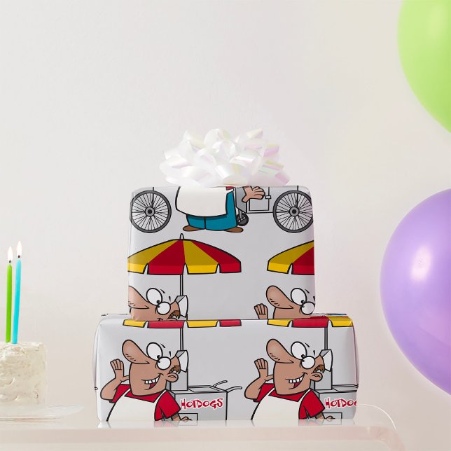 Hot Dog Vendor Wrapping Paper (Creator Uploaded)