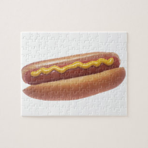 Hot Dog with Mustard Jigsaw Puzzle