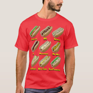 Hot Dogs Across America T-Shirt
