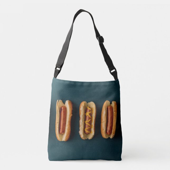 Hot Dogs and Buns Crossbody Bag (Back)
