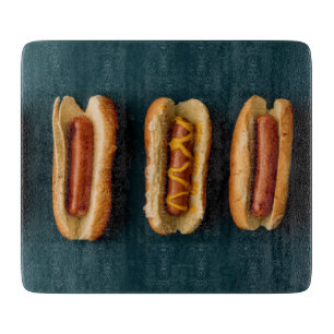 Hot Dogs and Buns Cutting Board