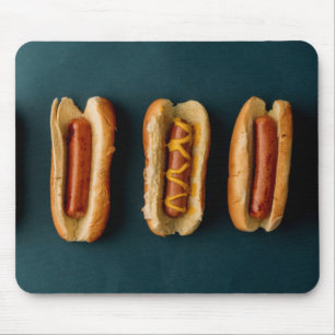 Hot Dogs and Buns Mouse Mat