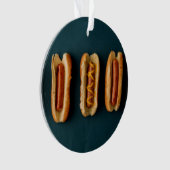 Hot Dogs and Buns Ornament (Front)