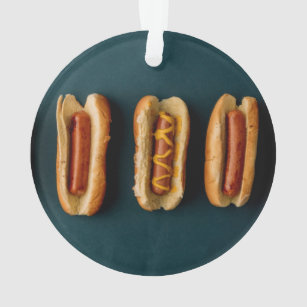 Hot Dogs and Buns Ornament