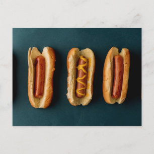 Hot Dogs and Buns Postcard