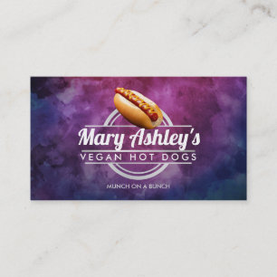 Hot Dogs business cards