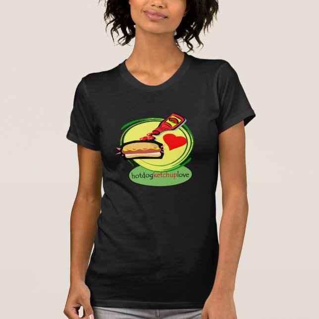 Hot Dogs & Ketchup T-Shirt (Front)