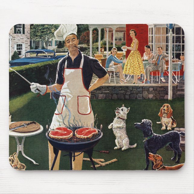 Hot Dogs Mouse Mat (Front)