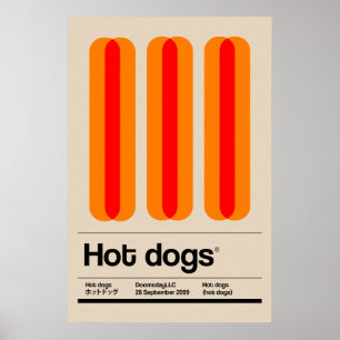 Hot Dogs Poster