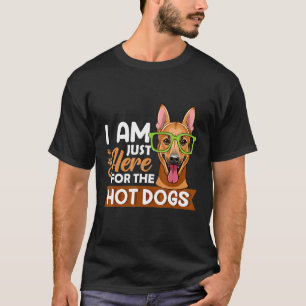 Hot Dogs Sunglasses German Shepard Shepherd Dog K9 T-Shirt