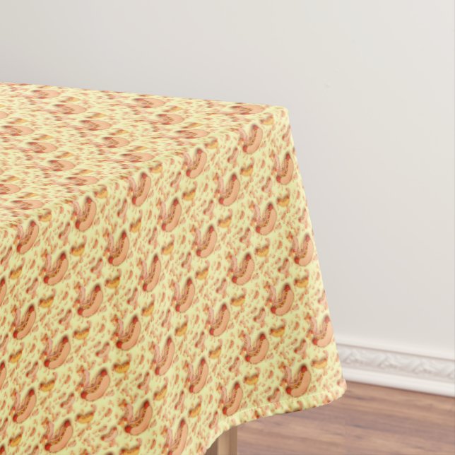 Hot Dogs Tablecloth (In Situ)