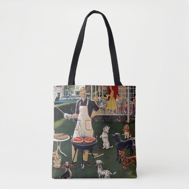 Hot Dogs Tote Bag (Front)
