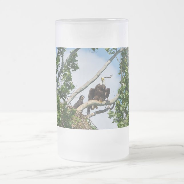 Hot Eagles Frosted Mug (Center)