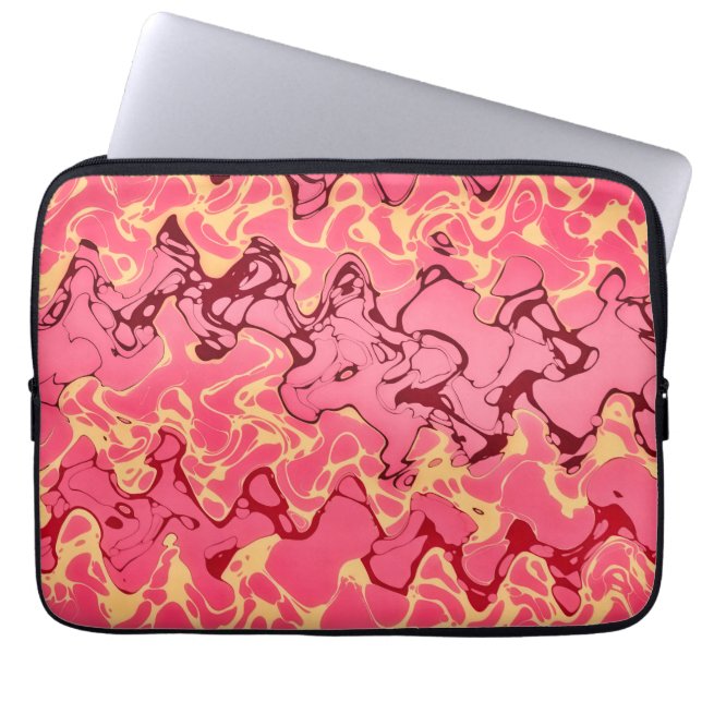 Hot Evening Laptop Sleeve (Front)