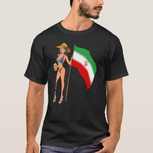 Hot Fan Girl Iran T-Shirt