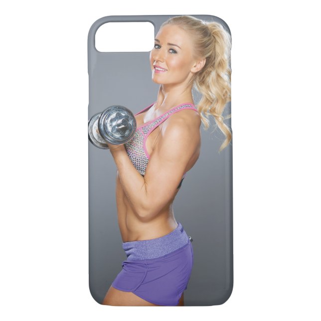 Hot Female Fitness Girl Case-Mate iPhone Case (Back)