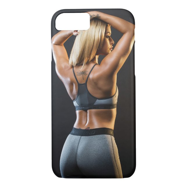 Hot Female Fitness Girl Case-Mate iPhone Case (Back)