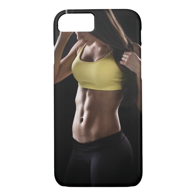 Hot Female Fitness Girl Case-Mate iPhone Case (Back)