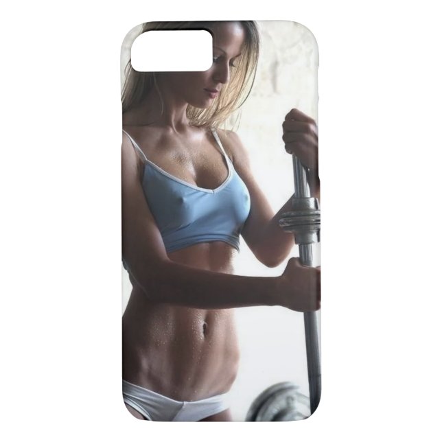 Hot Female Fitness Girl Case-Mate iPhone Case (Back)
